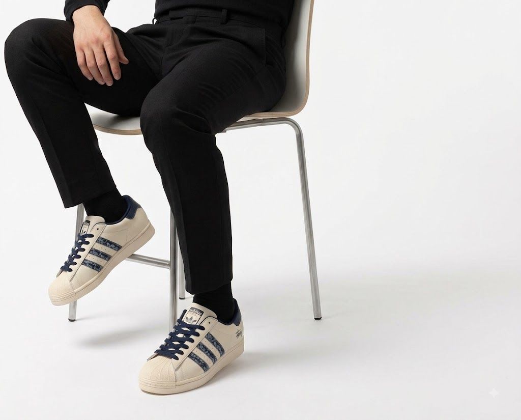 BLUE STRIPE SUPERSTAR